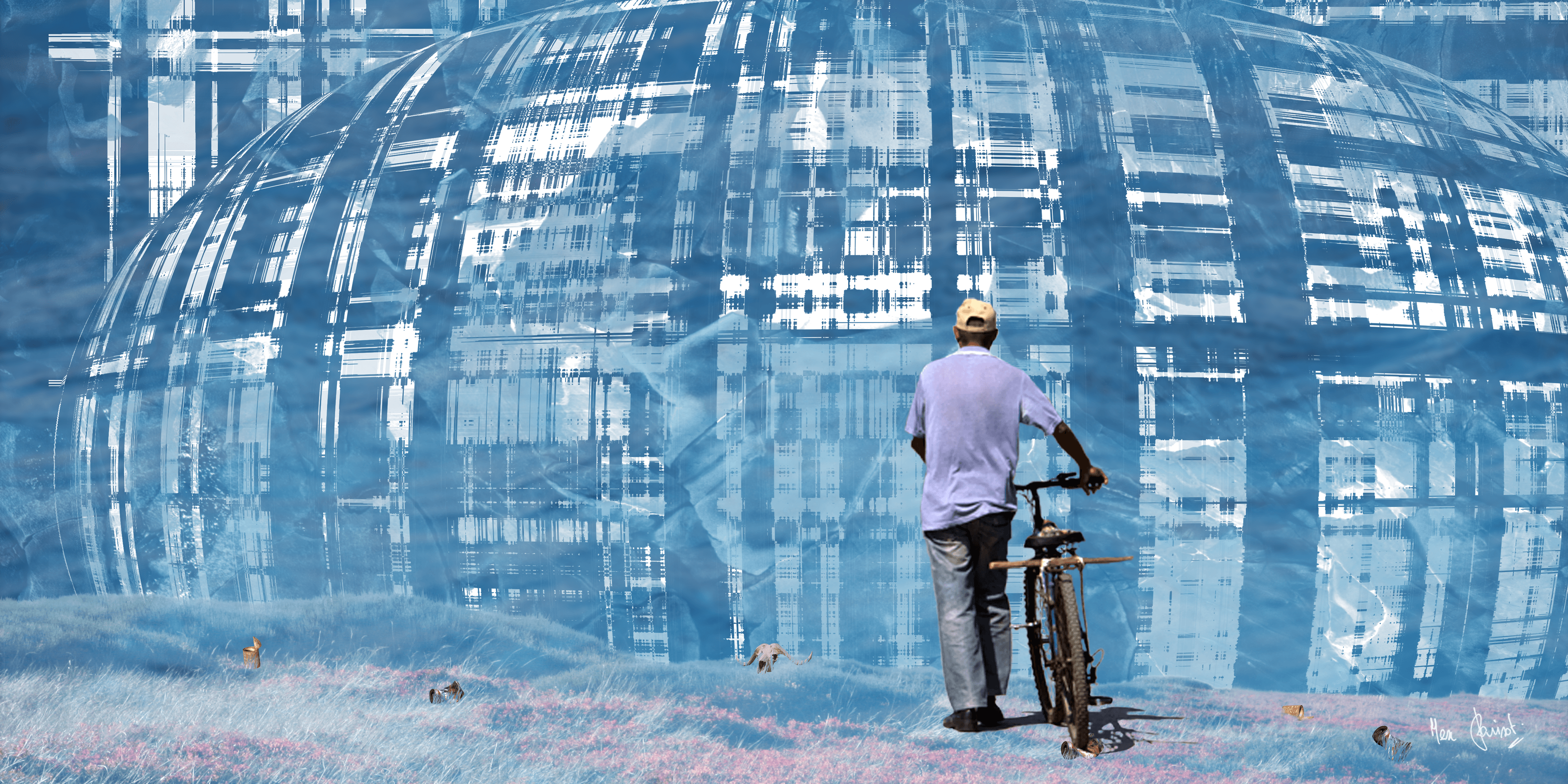L'Homme en vélo, Smart Cité